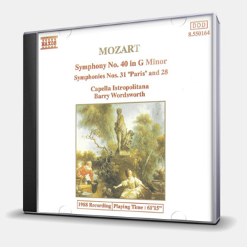 SYMPHONIES NOS. 40, 28 & 31 - BARRY WORDSWORTH